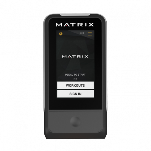 Элитный профессиональный спинбайк Matrix CXP с системой синхронизации RFID
