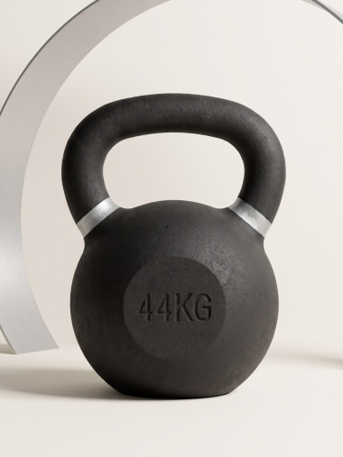 Гиря чугунная с цветным кольцом 44 кг (модель: К-3) VictoryFit VF-KCR440