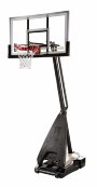 Баскетбольная стойка мобильная, стекло Spalding 54" Glass Hybrid Portable - 71674CN
