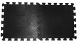 Коврик резиновый (набор 6шт) черный, 40 x 40 см, толщина 12 мм. MB Barbell