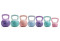 Набор гирь резиновых от 2.5-12 кг VictoryFit VF-SET 47,5
