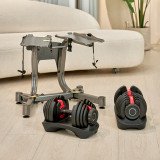Стойка для регулируемых гантелей UNIXFIT 24 кг 