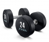 Набор уретановых гантелей Ziva 12-20 кг (5 пар) вес: 160 кг
