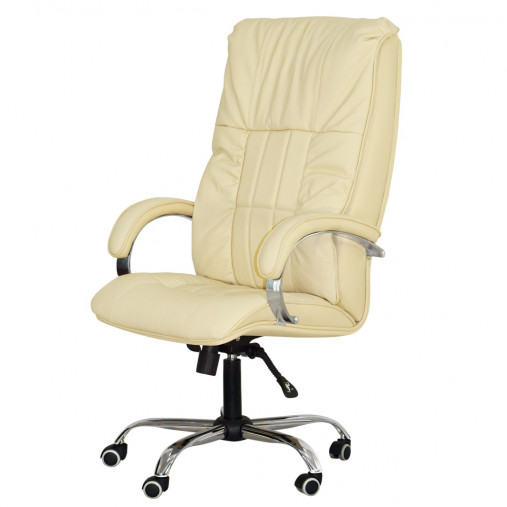 Офисное массажное кресло EGO BOSS EG1001 Крем (Арпатек)