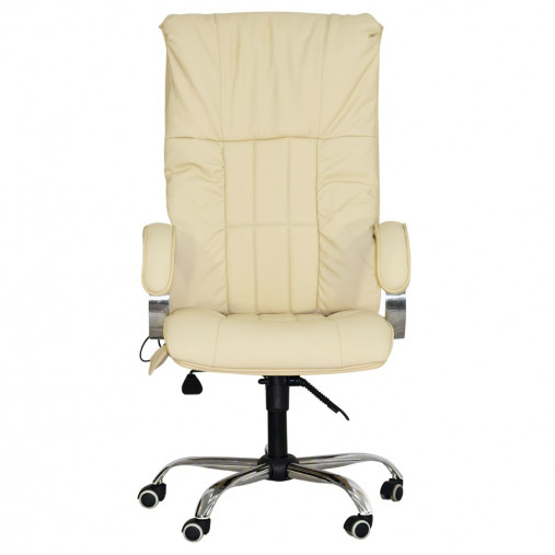 Офисное массажное кресло EGO BOSS EG1001 Крем (Арпатек)