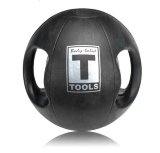 Медицинский мяч с рукоятками 14LB / 6.4 кг (черный) Body-Solid BSTDMB14