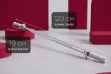 Гриф 25 мм. Прямой 1,2 м. до 120 кг VictoryFit VF-S2512S120