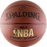 Spalding NBA Gold Баскетбольный мяч с логотипом NBA