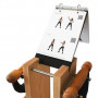 Набор гантелей с подставкой NOHrD Swing Turm, материал: орех, общий вес: 40 кг