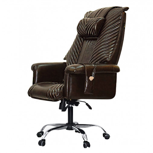 Офисное массажное кресло EGO President EG1005 Кофе (Арпатек)