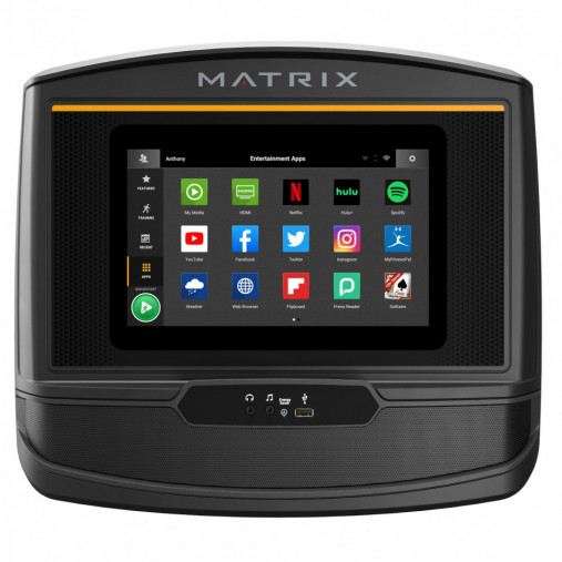 Эллиптический эргометр домашний Matrix E50XER с сенсорным 10" дисплеем