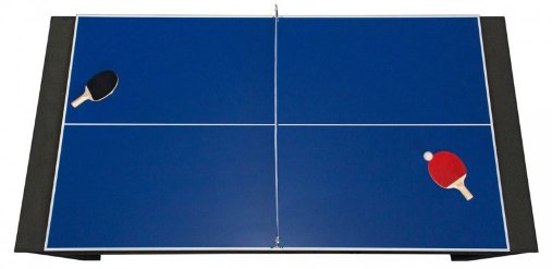 Cтол-трансформер «Twister» 3 в 1 (бильярд, аэрохоккей, настольный теннис, 217 х 107,5 х 81 см, черный)