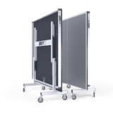 Профессиональный теннисный стол UNIX Line 25 мм MDF серый