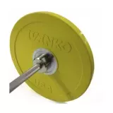 Бампированный диск IVANKO OBPX 15 кг (желтый)