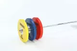 Бампированный диск IVANKO OBPX 15 кг (желтый)
