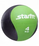 Мяч медицинский (медбол) Starfit PRO, 4 кг, зелёный