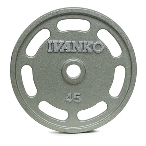 Олимпийский шлифованный E-Z диск IVANKO OMEZS 20 кг