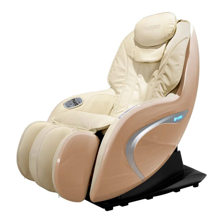 Массажное кресло FUJIMO CYBER LOUNGE F303 бежевый с карточки на сайте fitnessdoctor.ru