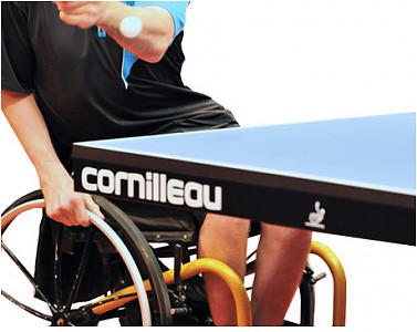 Профессиональный теннисный стол Cornilleau Competition 740W ITTF (синий) 