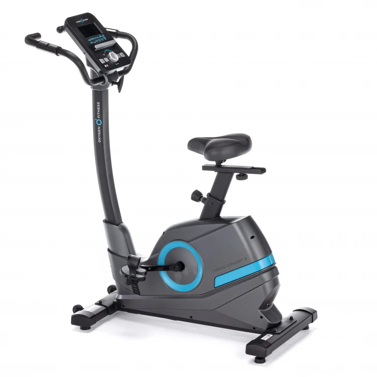 Вертикальный велотренажёр Oxygen Cardio Concept 5 с карточки на сайте fitnessdoctor.ru