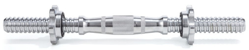 Гриф для гантелей 25 мм. Длина 350 мм. анатомический (под гайку) VictoryFit VF-S2535