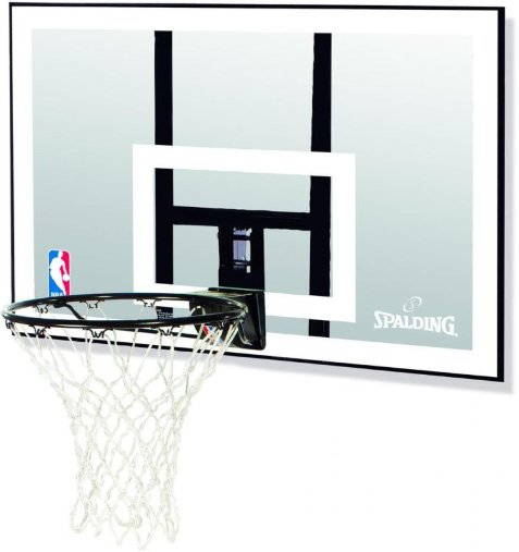 Мобильная стойка Spalding NBA Silver 42" Rectangle Acrylic