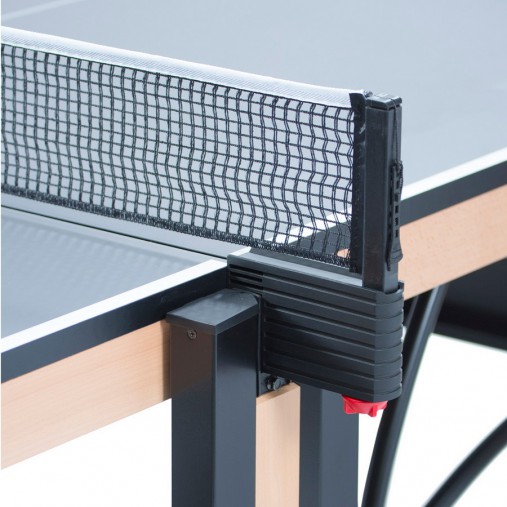 Теннисный стол Cornilleau Competition 850 Wood - встроенная сетка с регулировкой натяжения