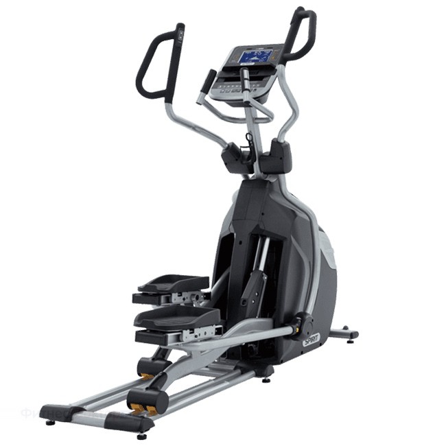 Эллиптический тренажёр Spirit Fitness XE895 с автоматической регулировкой длины шага 46–61 см — фото из карточки товара на fitnessdoctor.ru