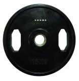 Диск олимпийский обрезиненный со стальной втулкой 15 кг. GROME WP027-15