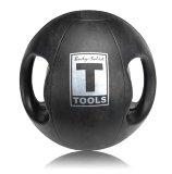 Медицинский мяч с рукоятками 20LB / 9 кг (черный) Body-Solid BSTDMB20