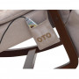Массажное кресло-качалка OTO Grand Life OT2007 Серый (Рогожка)