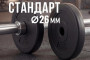 Диск 26 мм. пластиковый 2,5 кг VictoryFit VF-SPL26025