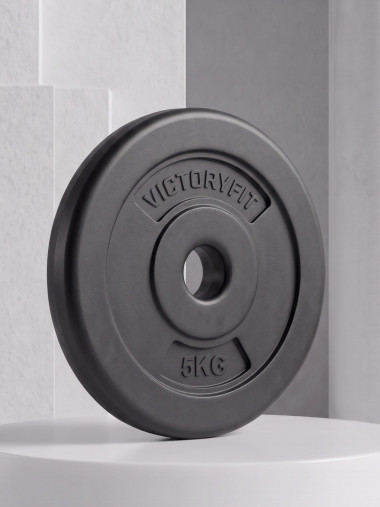 Диск 26 мм. пластиковый 5,0 кг VictoryFit VF-SPL26050