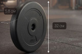 Диск 26 мм. пластиковый 10 кг VictoryFit VF-SPL26100