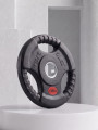 Диск 31 мм. обрезиненный с 3-мя хватами 1,25 кг, VictoryFit VF-S250125