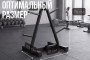 Стойка треугольная для дисков (26 мм.) VictoryFit VF-D4014