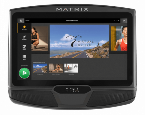 Беговая дорожка Matrix T70XUR с HD-дисплеем 22 дюйма