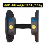 MX Select MX-85 Гантели наборные, вес 5.6-38.6 кг, 2 шт без стойки 