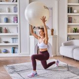 Гимнастический мяч TOGU ABS Powerball 75 см серебряный