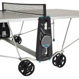 Всепогодный теннисный стол CORNILLEAU SPORT 100X Crossover 4 мм, с сеткой (темно-серый)