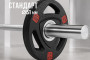 Диск 51 мм. NEO обрезиненный с 3-мя хватами 1,25 кг, VictoryFit VF-ST510125