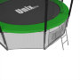 Батут UNIX 12 FT (3.66 м) с внутренней сеткой, зеленый
