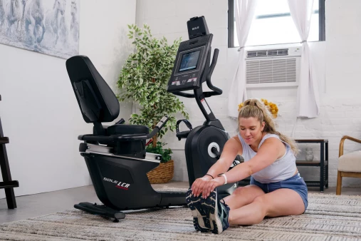 Велотренажер SOLE LCR (2023) с горизонтальной посадкой Велотренажер SOLE LCR (2023) с горизонтальной посадкой