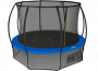 Батут Hasttings Air Game 10FT (3,05 м) с внутренней сеткой и двухсторонним защитным матом (зеленый/синий)
