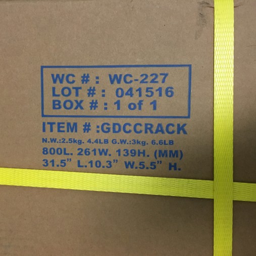 Данные о весе и размерах упаковки с опцией Body-Solid GDCCRACK.
