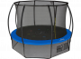 Батут Hasttings Air Game 12FT (3,66 м) с внутренней сеткой и двухсторонним защитным матом (зеленый/синий)