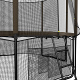Батут UNIX line 8 ft Black&amp;Brown (outside)