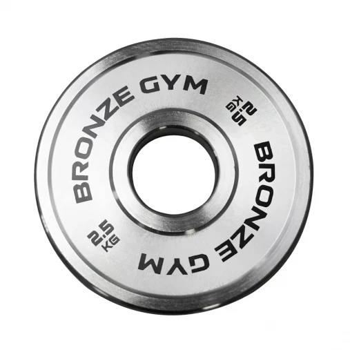 Набор олимпийских дисков 51 мм BRONZE GYM 2,5-25 кг (155 кг) сталь Набор олимпийских дисков 51 мм BRONZE GYM 2,5-25 кг (155 кг) сталь