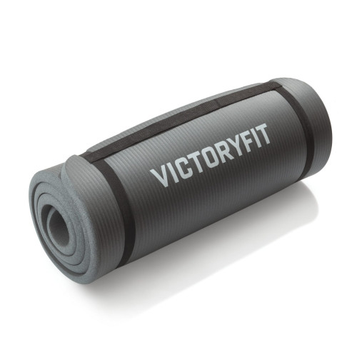 Коврик для йоги и фитнеса 2,0 см VictoryFit VF-YM200_grey
