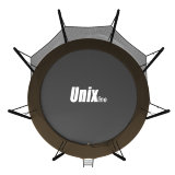 Батут UNIX line 8 ft Black&amp;Brown (inside)